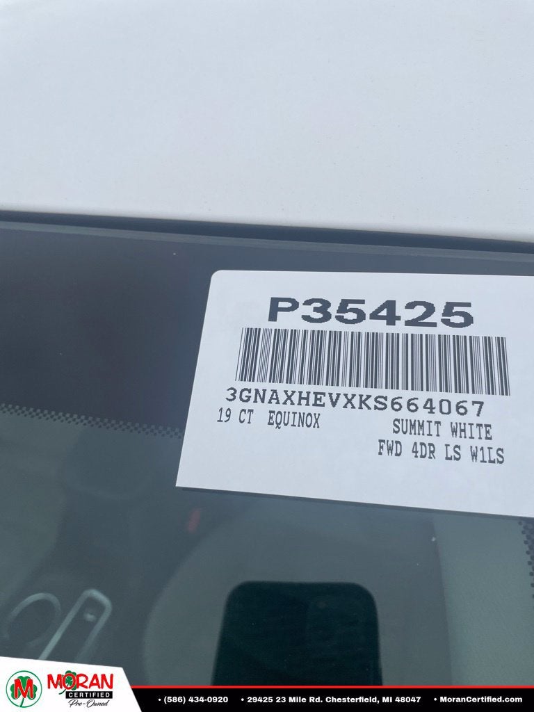 2019 Chevrolet Equinox LS