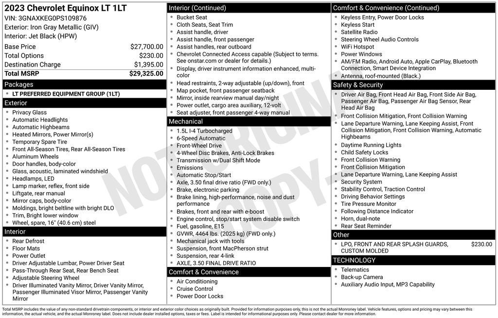 2023 Chevrolet Equinox LT