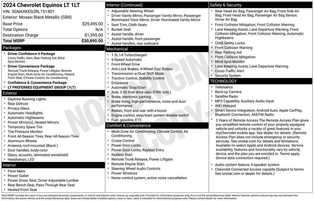 2024 Chevrolet Equinox LT