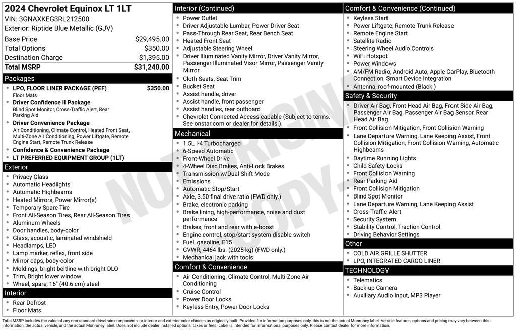 2024 Chevrolet Equinox LT