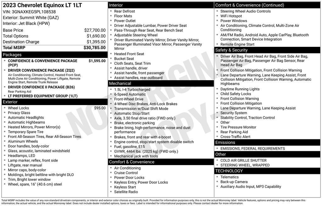 2023 Chevrolet Equinox LT
