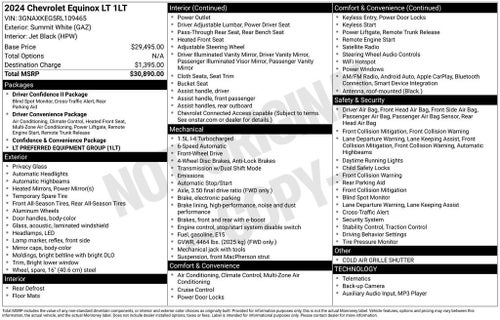 2024 Chevrolet Equinox LT