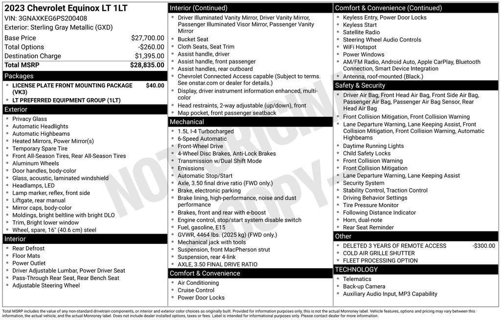 2023 Chevrolet Equinox LT