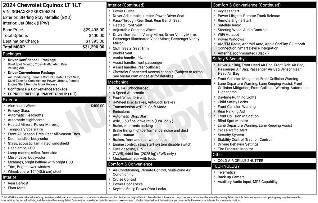 2024 Chevrolet Equinox LT
