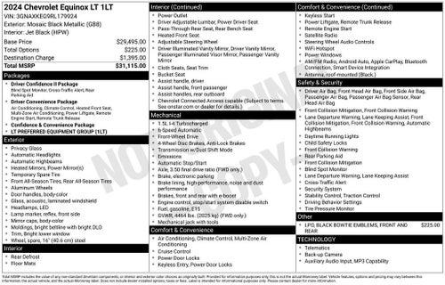 2024 Chevrolet Equinox LT