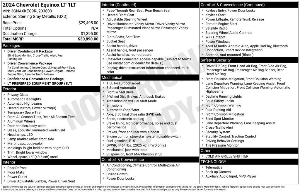 2024 Chevrolet Equinox LT