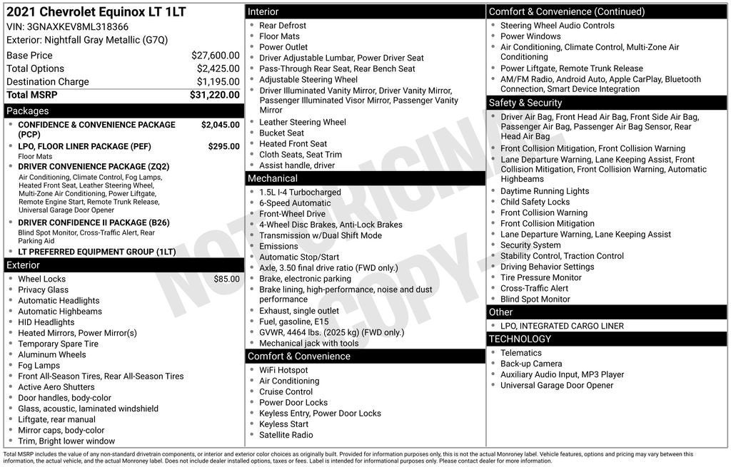 2021 Chevrolet Equinox LT