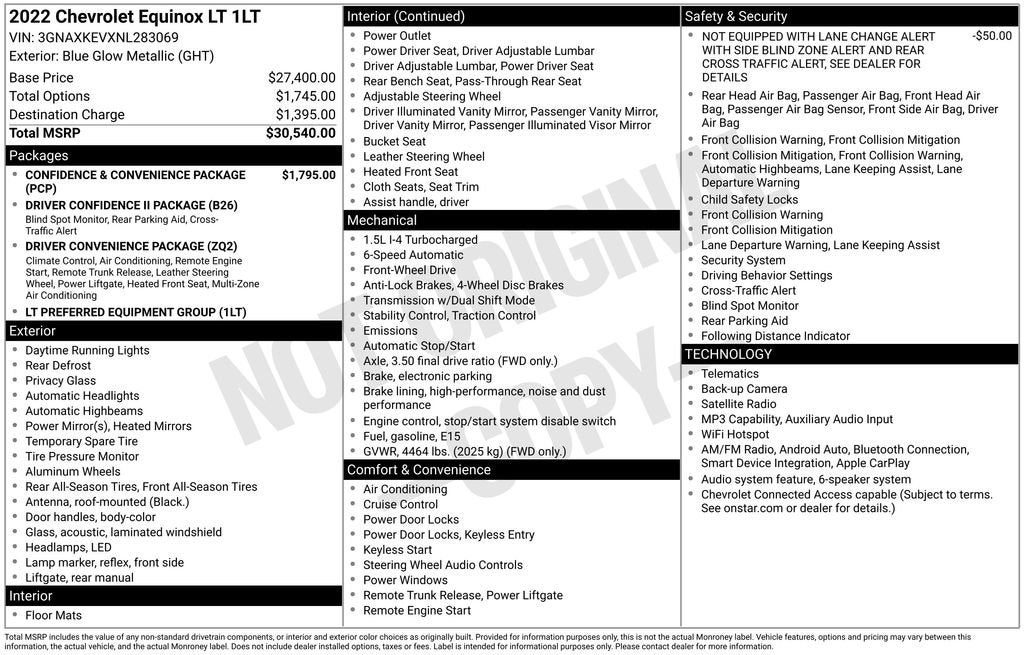 2022 Chevrolet Equinox LT