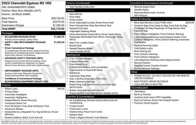 2023 Chevrolet Equinox RS