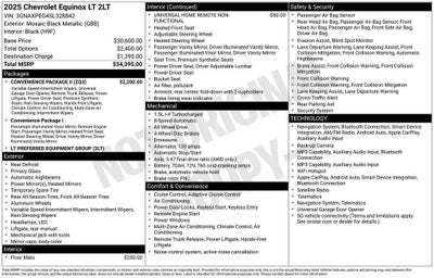 2025 Chevrolet Equinox LT