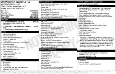 2023 Chevrolet Equinox LS