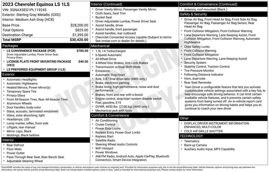 2023 Chevrolet Equinox LS