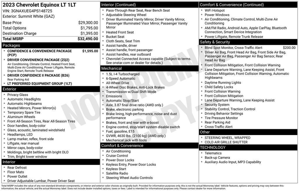 2023 Chevrolet Equinox LT