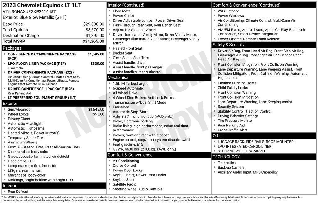2023 Chevrolet Equinox LT