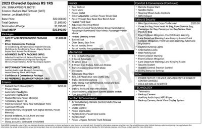 2023 Chevrolet Equinox RS