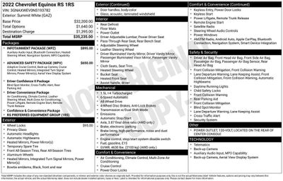 2022 Chevrolet Equinox RS