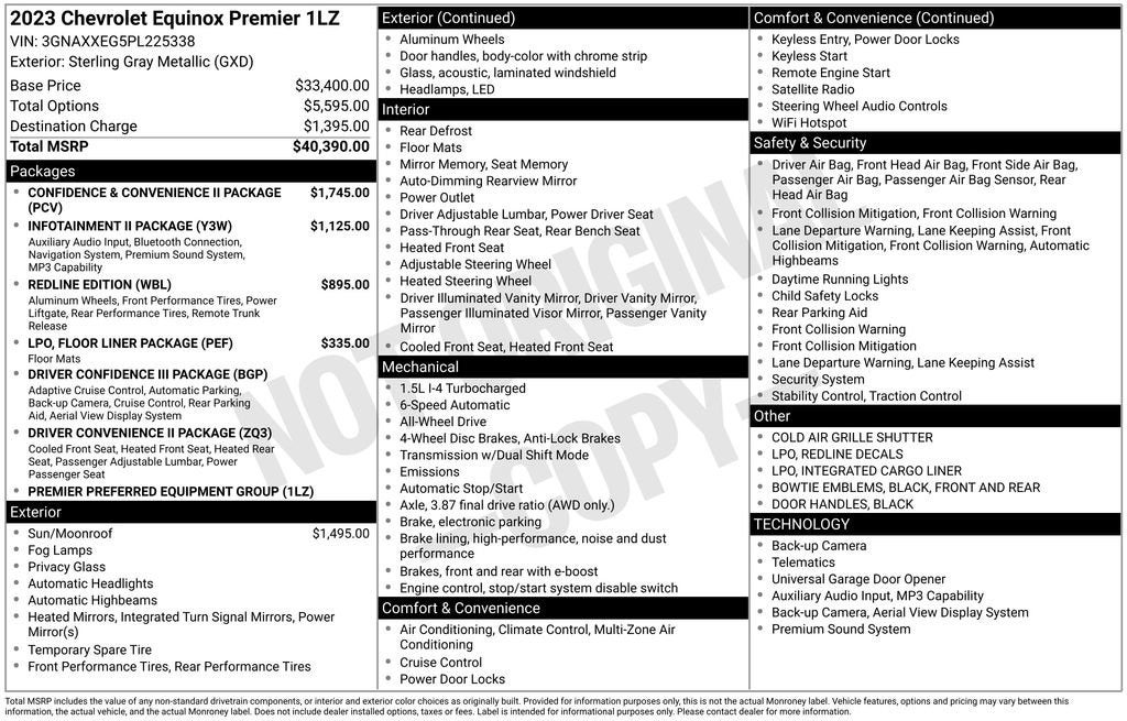 2023 Chevrolet Equinox Premier