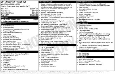 2016 Chevrolet Trax LT