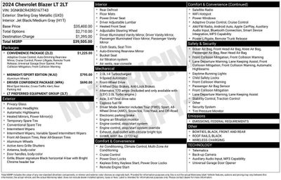 2024 Chevrolet Blazer 2LT