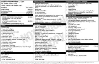2023 Chevrolet Blazer 2LT