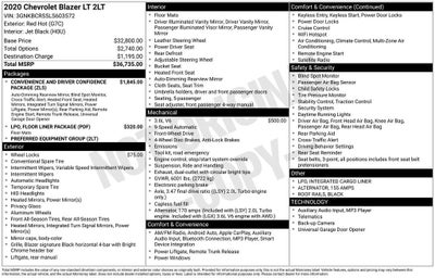 2020 Chevrolet Blazer LT