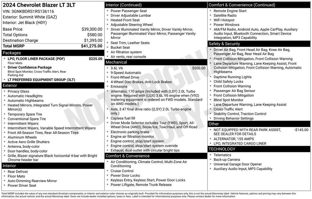 2024 Chevrolet Blazer 3LT