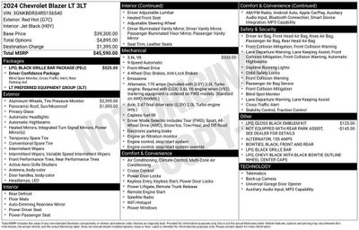 2024 Chevrolet Blazer 3LT