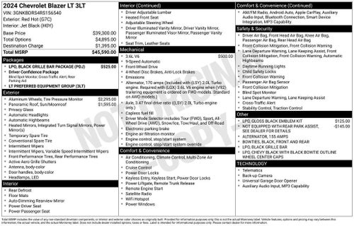 2024 Chevrolet Blazer 3LT