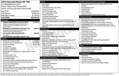 2024 Chevrolet Blazer RS