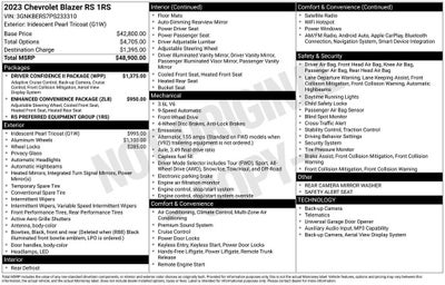 2023 Chevrolet Blazer RS