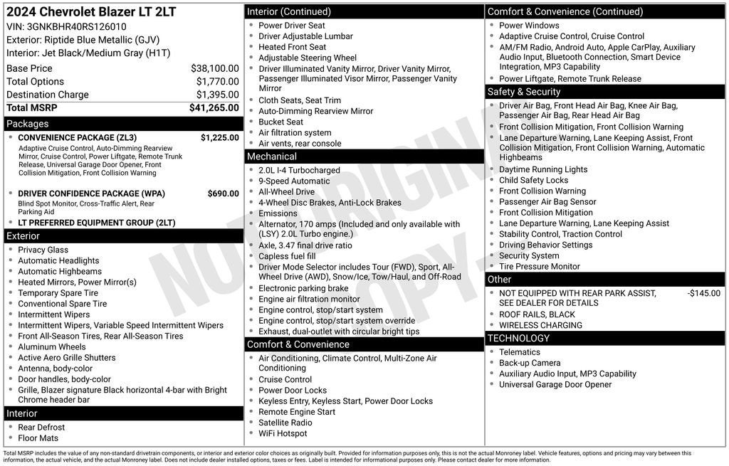 2024 Chevrolet Blazer 2LT - Photo 6