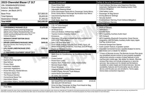 2023 Chevrolet Blazer 2LT