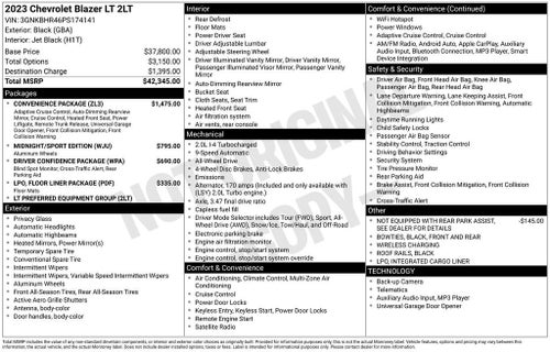 2023 Chevrolet Blazer 2LT