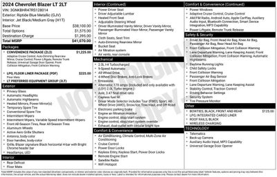 2024 Chevrolet Blazer 2LT