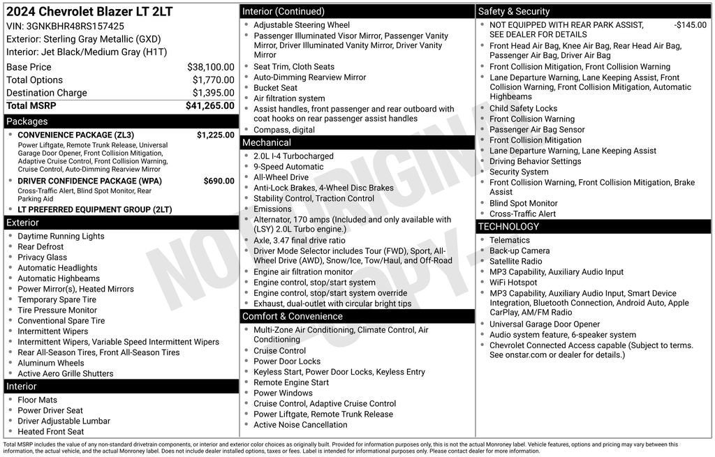 2024 Chevrolet Blazer 2LT