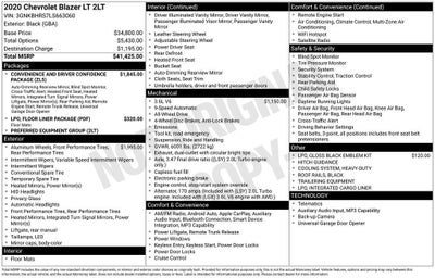 2020 Chevrolet Blazer 2LT