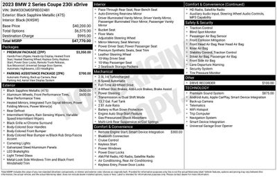 2023 BMW 230 i xDrive