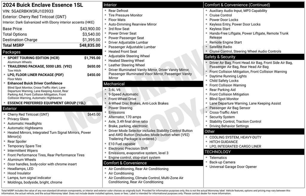 2024 Buick Enclave Essence