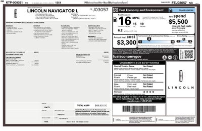 2015 Lincoln Navigator L 4DR 4WD SELECT