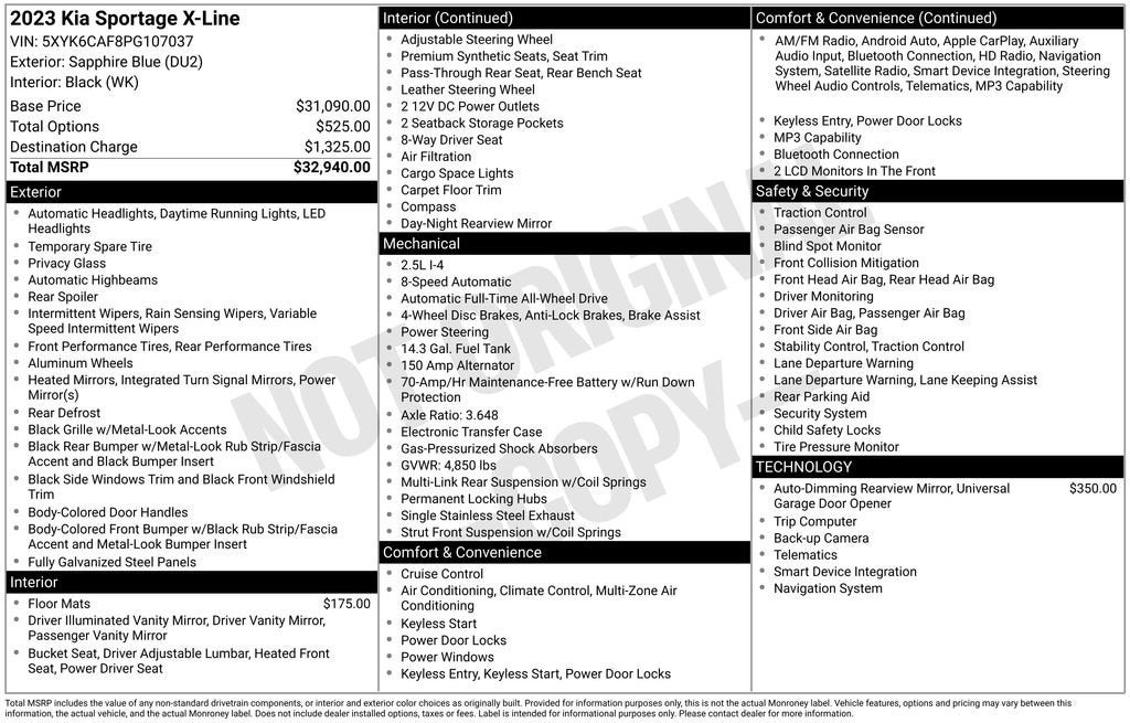 2023 Kia Sportage X-Line