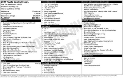 2024 Toyota Corolla Cross L
