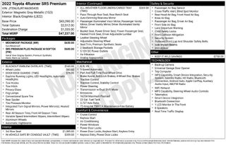 2022 Toyota 4Runner SR5 Premium