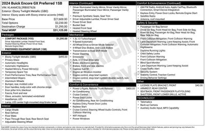 2024 Buick Encore GX Preferred