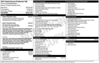 2021 Buick Encore Preferred