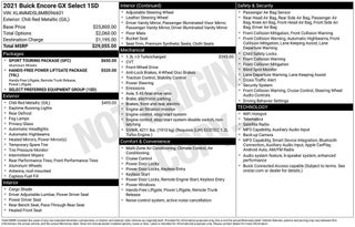 2021 Buick Encore GX Select
