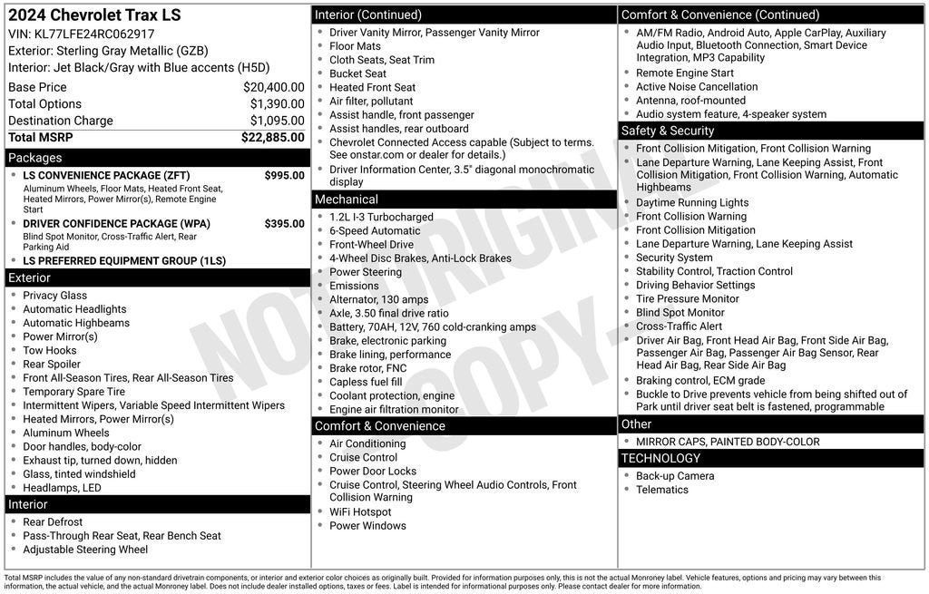 2024 Chevrolet Trax LS