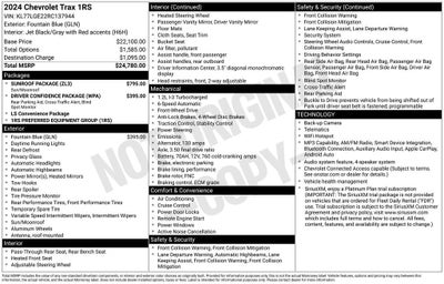 2024 Chevrolet Trax 1RS