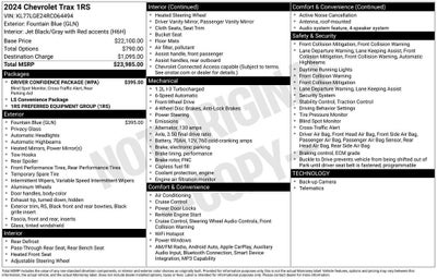2024 Chevrolet Trax 1RS
