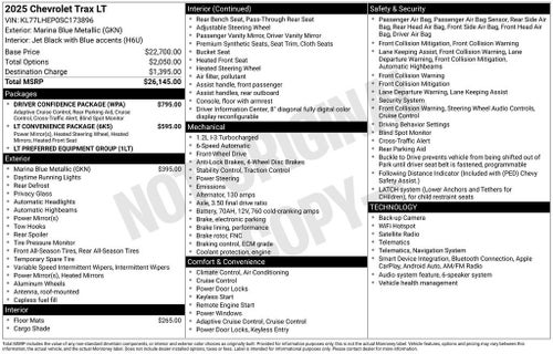 2025 Chevrolet Trax LT