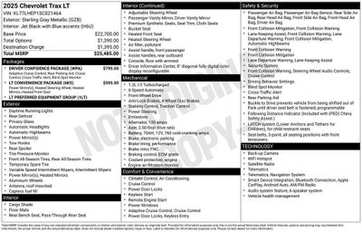 2025 Chevrolet Trax LT